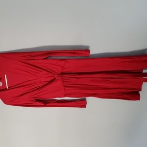 Like new belted front or back. V neck. Stretch and comfy